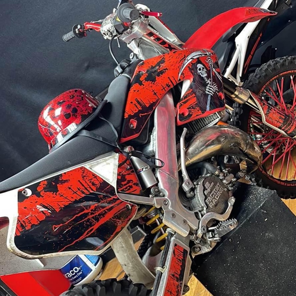 04 CR125 big wheel very fast not a starter bike